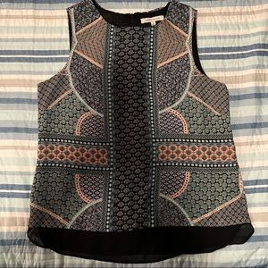 Rose + Olive sleeveless top